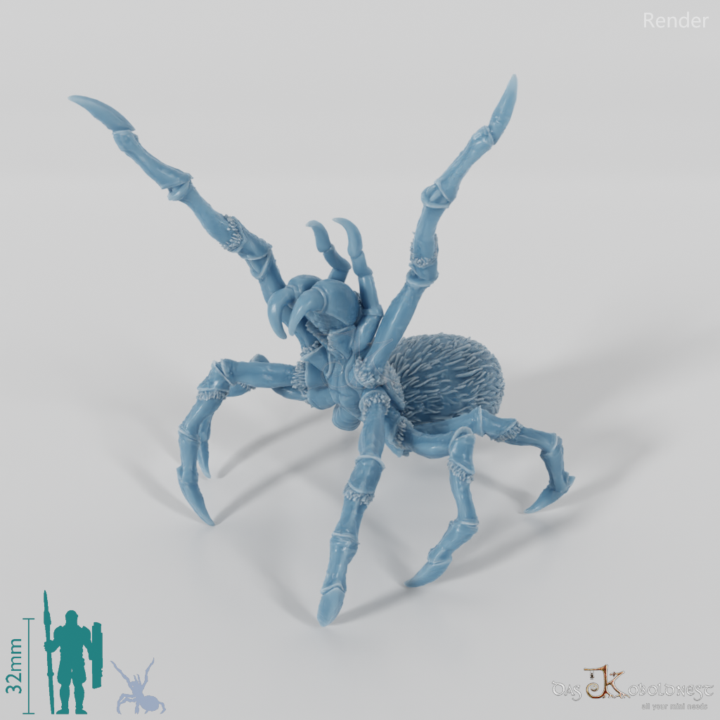 Giant spider C, small