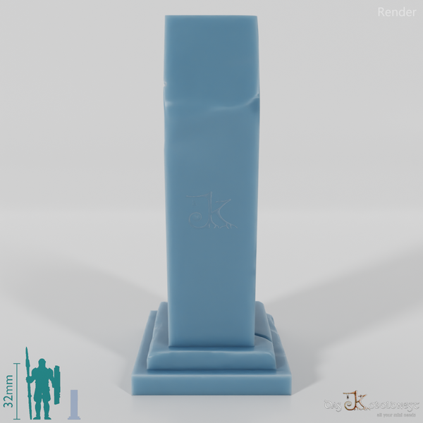 Sargförmiger Grabstein