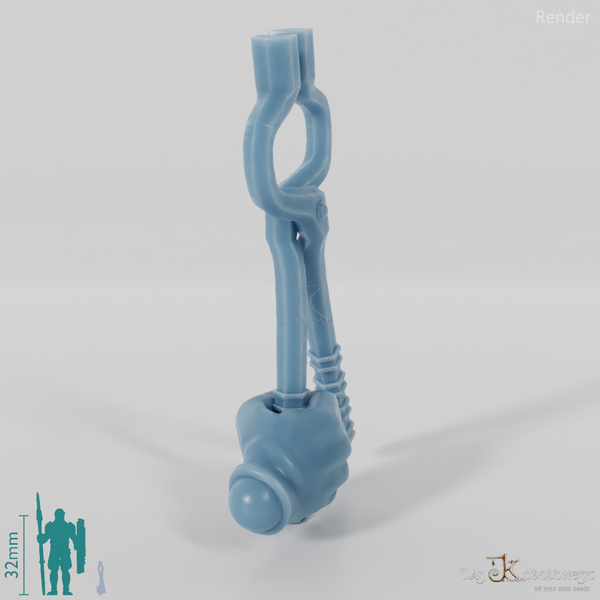 Dwarven blacksmith's tongs with hand (small)