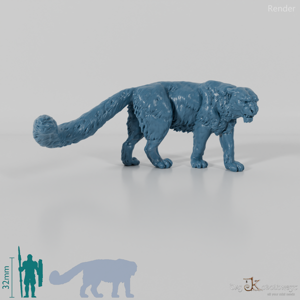 Big cat - snow leopard 01