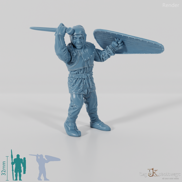 Angelsächsischer Schwertkämpfer 3