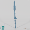 Dwarven lance A with hand