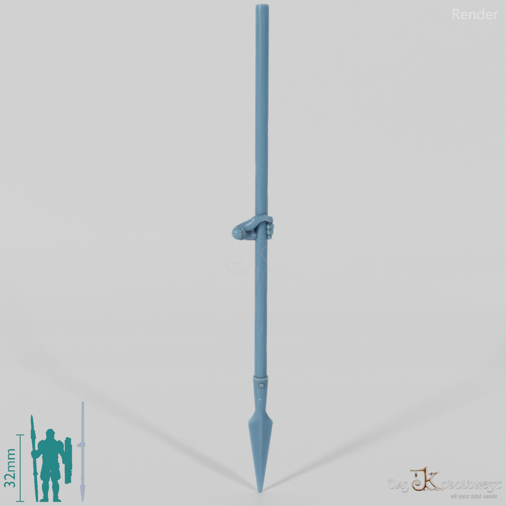 Cavalry Spear 1 with Hand (Lowered)