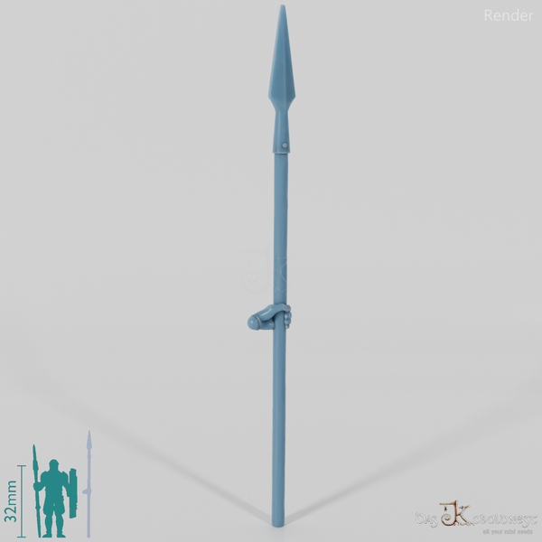 Cavalry Spear 1 with Hand (Upright)