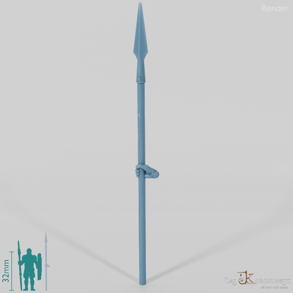 Cavalry Spear 1 with Hand (Upright)