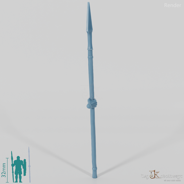 Human Spear A with Hand (Gonthan)