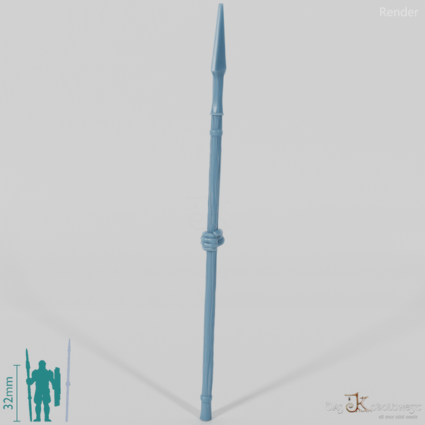 Human Spear A with Hand (Gonthan)