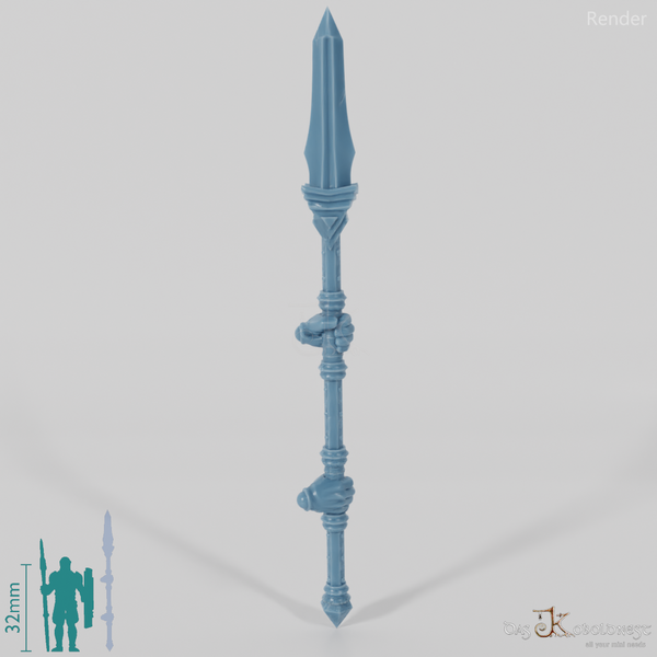 Zwergenlanze A - Zweihändig