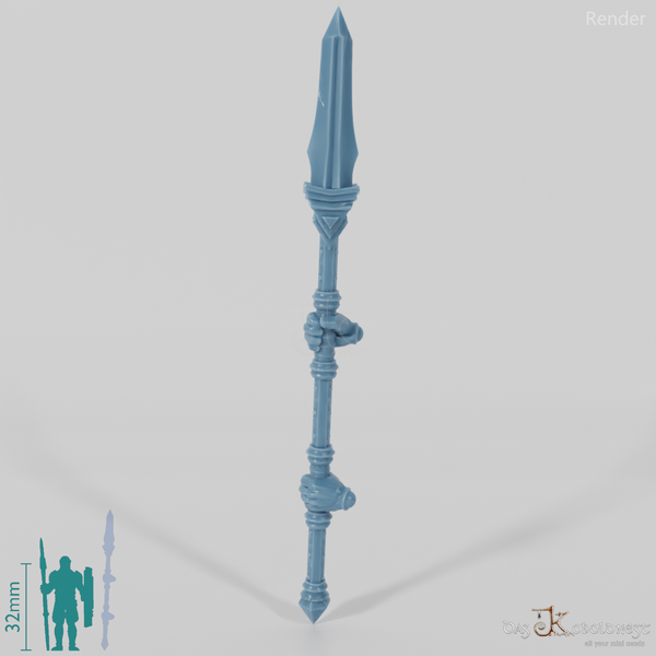 Zwergenlanze A - Zweihändig