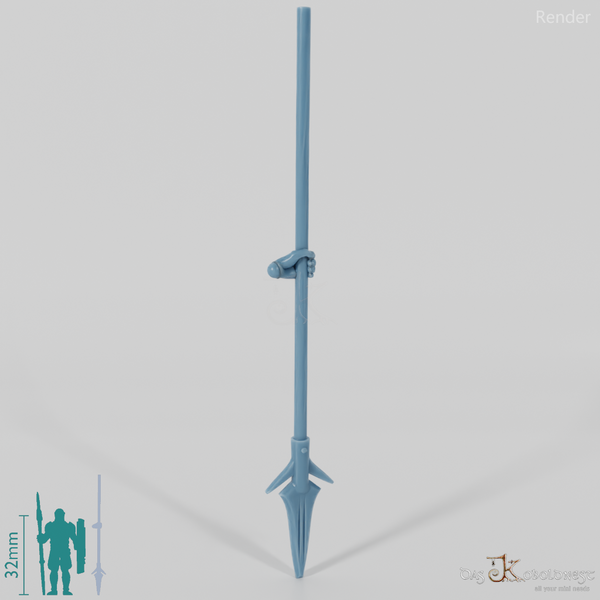 Cavalry Spear 2 with Hand (Lowered)