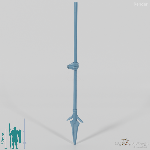 Cavalry Spear 2 with Hand (Lowered)