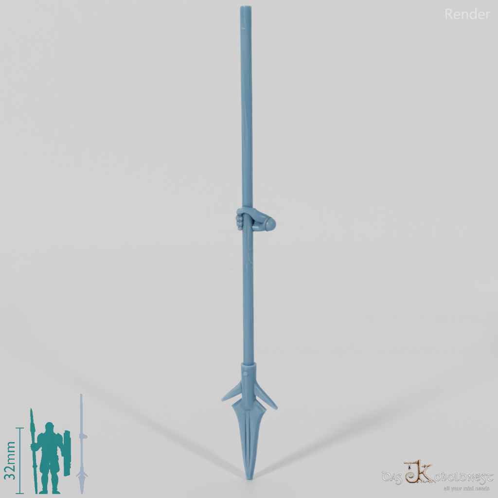 Cavalry Spear 2 with Hand (Lowered)