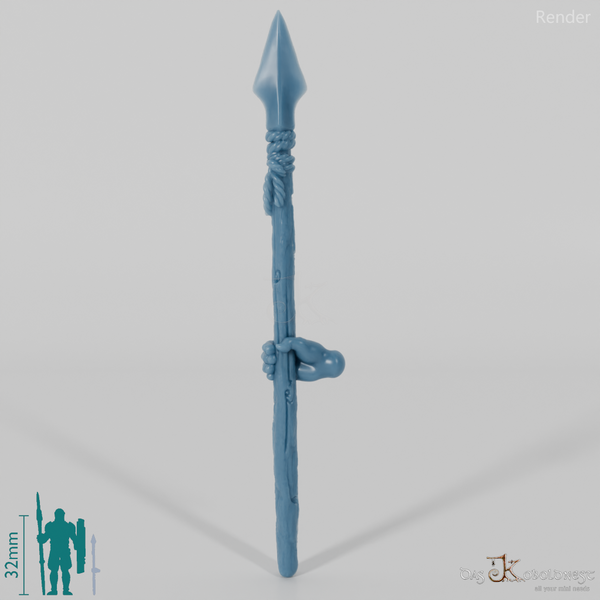 Halfling spear B with hand