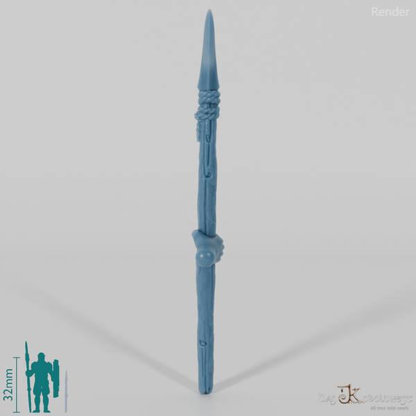 Halfling spear B with hand