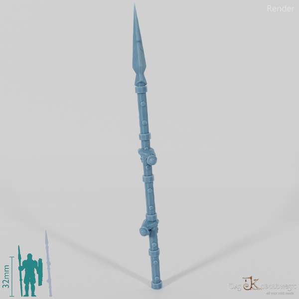 Dwarven Lance B - Two-handed