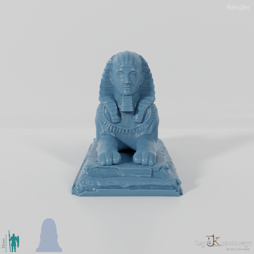 Statue - Sphinx 01