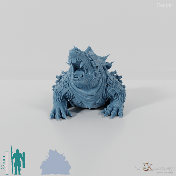 Gepanzerter Reitmaulwurf