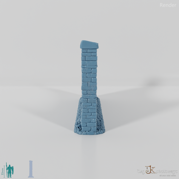 Steinerne Friedhofsmauer A0