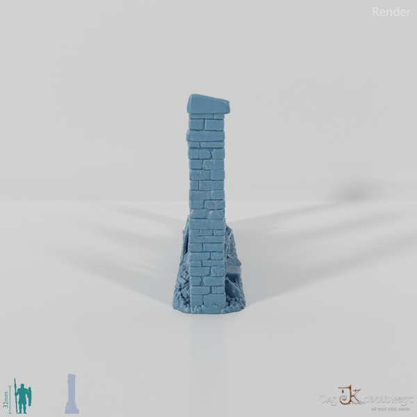 Zaun - Eiserner Friedhofszaun A1 - Zerstört