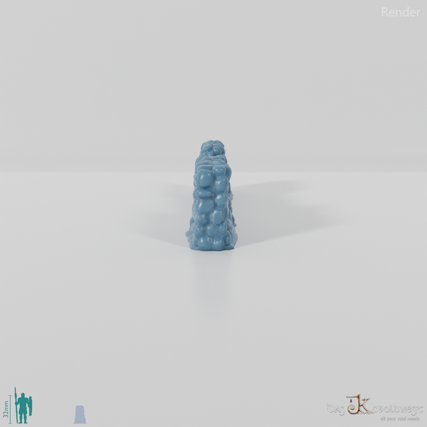 Wall - Low natural stone wall - wooden gate