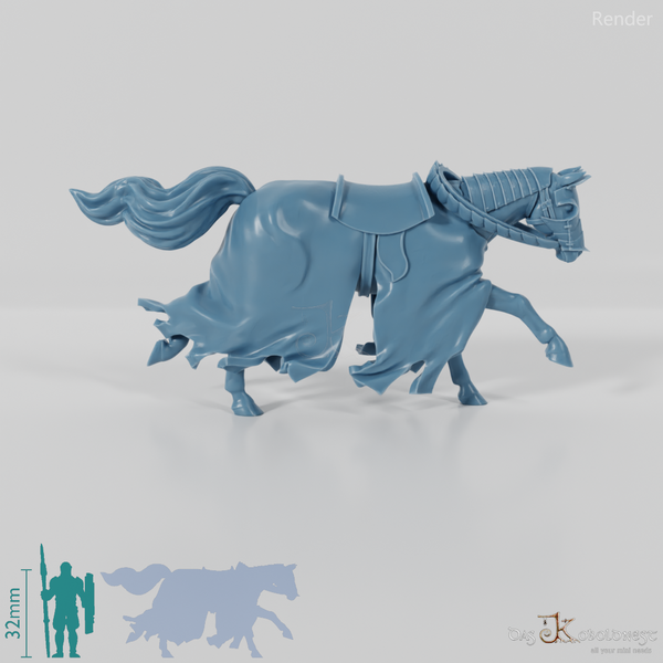 Pferd der Lehnsgüter -  Schwingenritter A