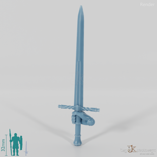 Human Sword A with Hand (Gonthan)