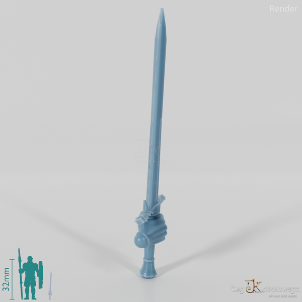 Human Sword A with Hand (Gonthan)