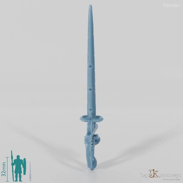 Ghost sword C with hand