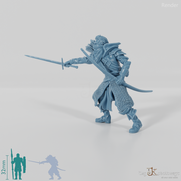 Ranger with sword A