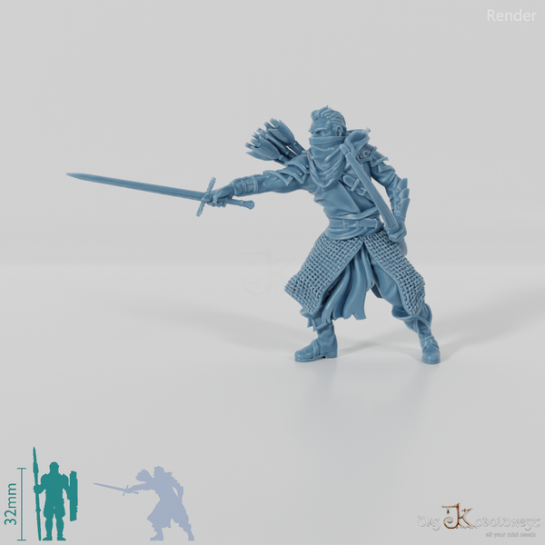 Ranger with sword A
