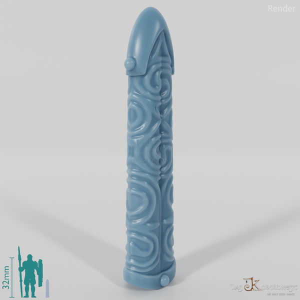 Decorated sword scabbard 3