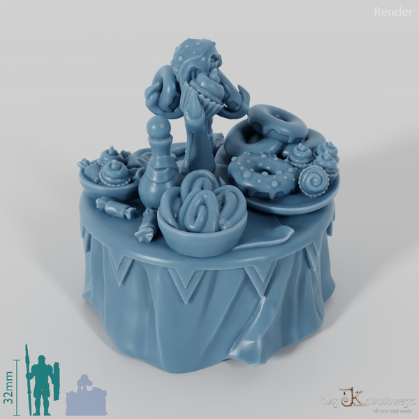 Table - Set dessert table