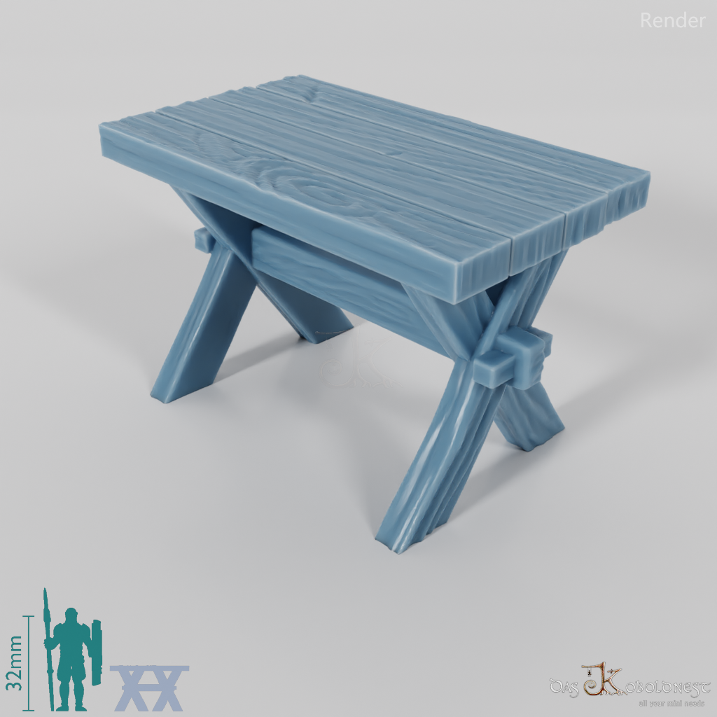 Table - Small wooden table