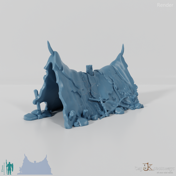 Tent - Simple Leather Tent 3