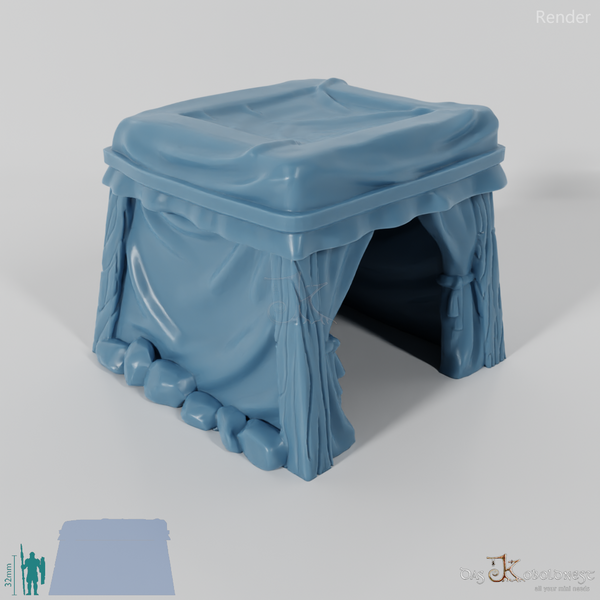 Tent - Open desert tent