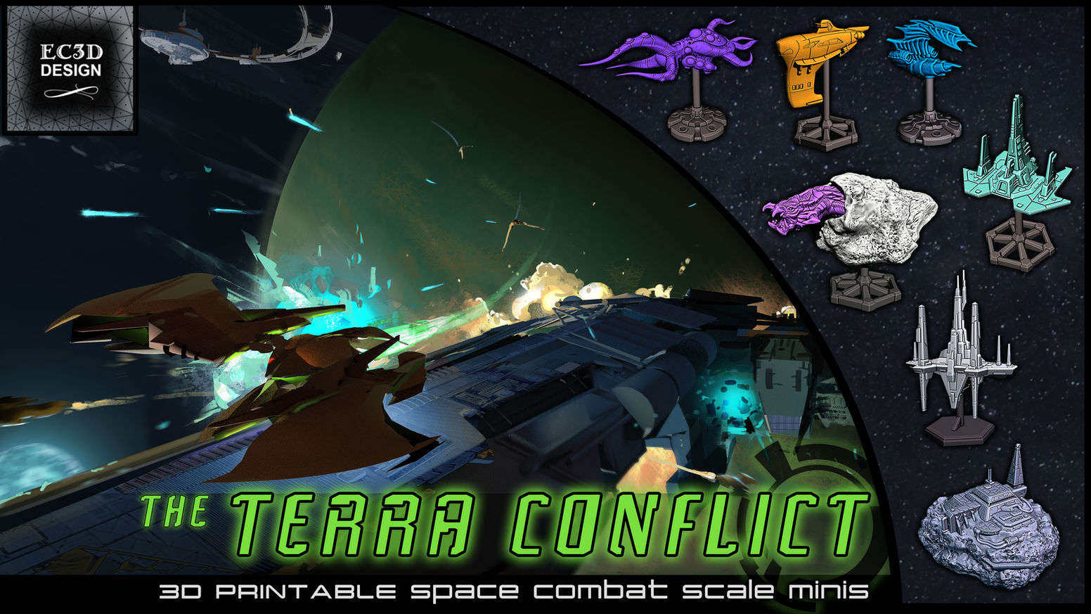 Die vier Flotten des Terra-Konfliktes