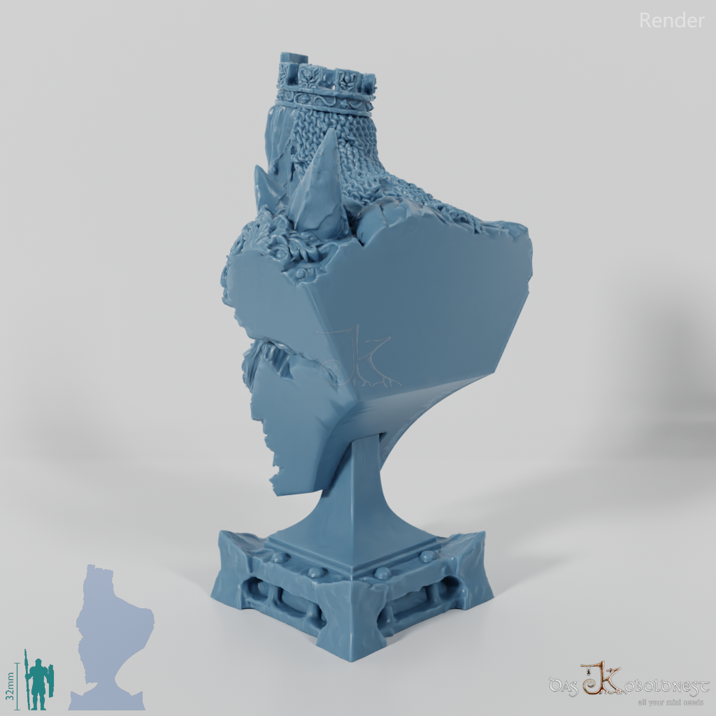 The Faceless King - Bust