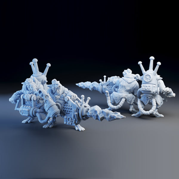 Tecnomancer's Guild drill crew