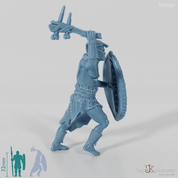 Südmenschen-Stammeskrieger C