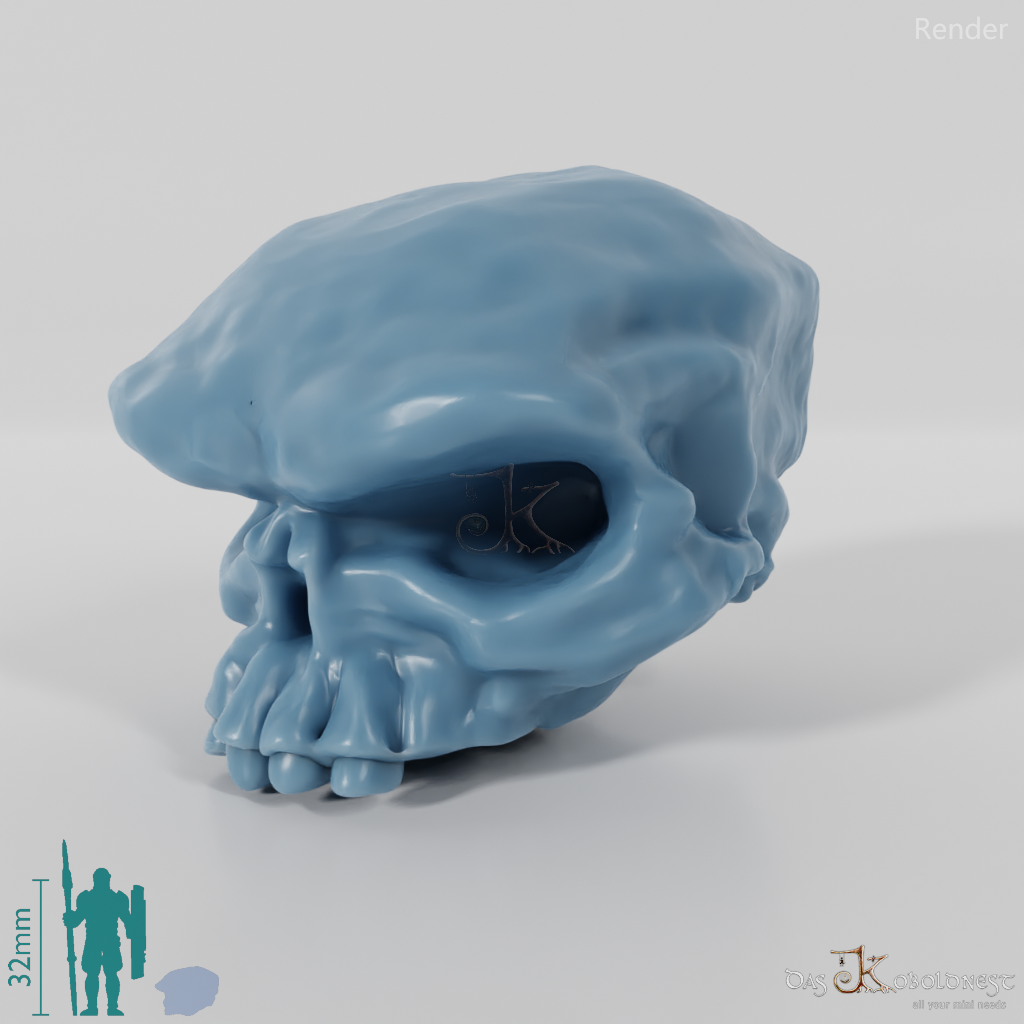Skull - troll skull