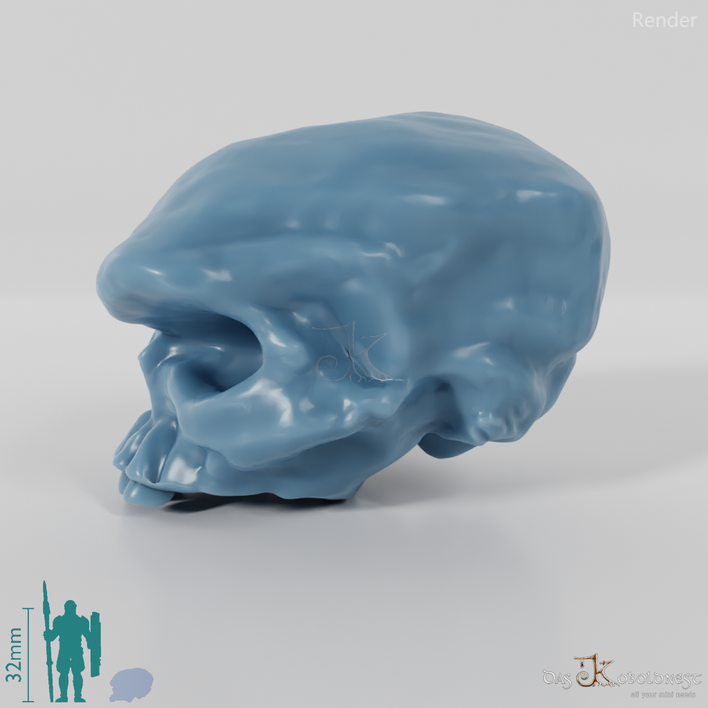 Skull - troll skull