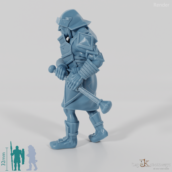 Uglab, half-orc warrior