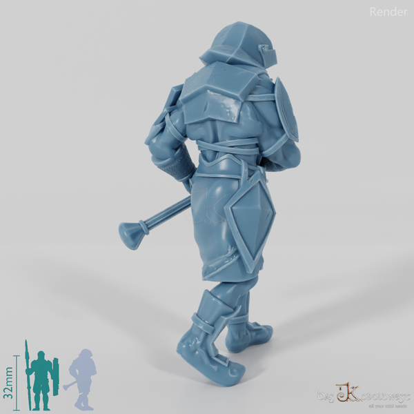 Uglab, half-orc warrior