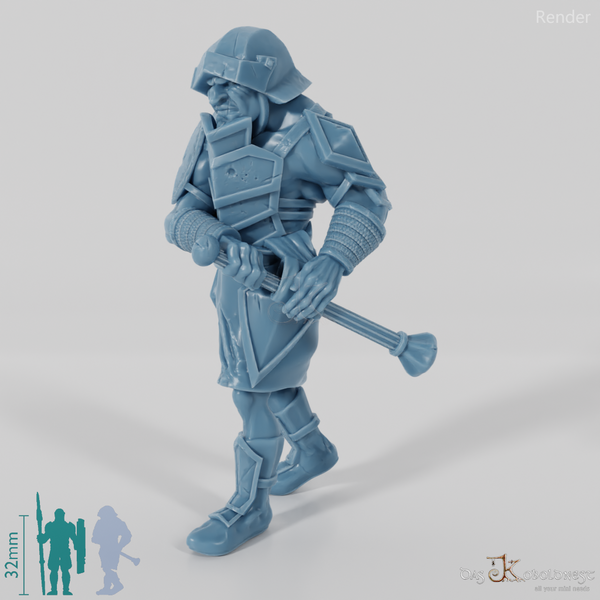 Uglab, half-orc warrior