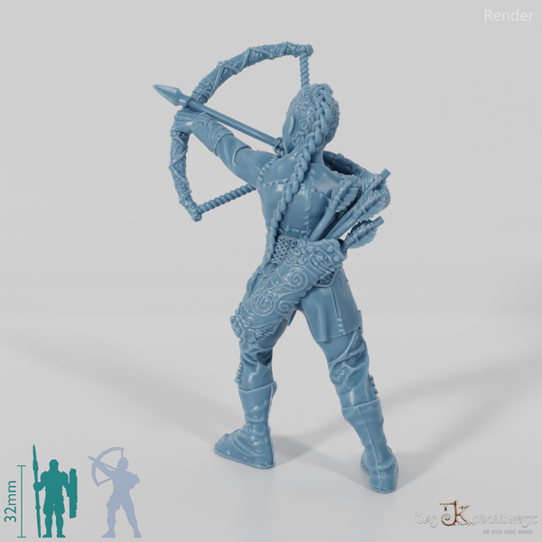 Wikinger-Bogenschützin 2