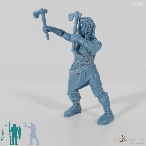 Wikinger-Axtwerferin 1