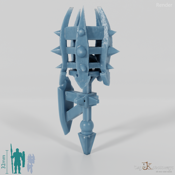 Lantern - wall lantern with metal basket 02