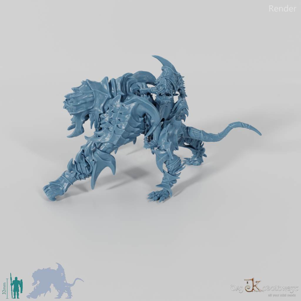 Orc - Kugred on Wolf Monster