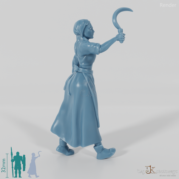 Gytha Shepherd, Aufgebrachte Dorfbewohnerin