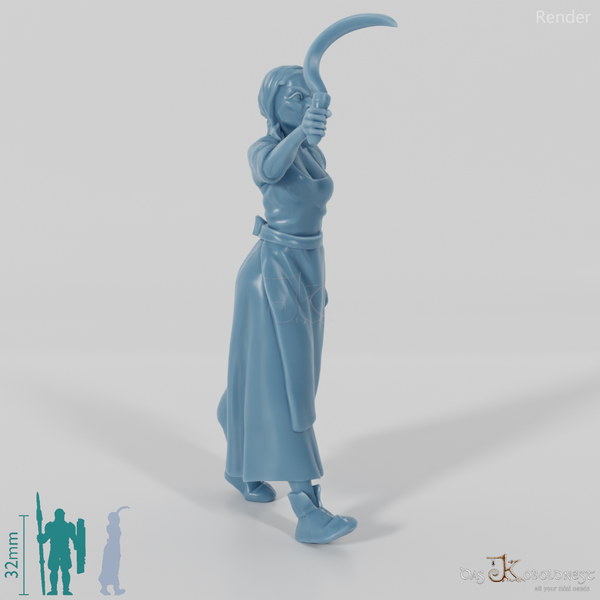 Gytha Shepherd, Aufgebrachte Dorfbewohnerin